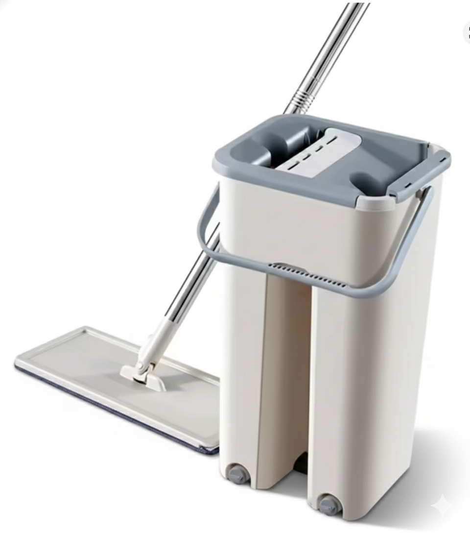 Mopa con cubo escurridor