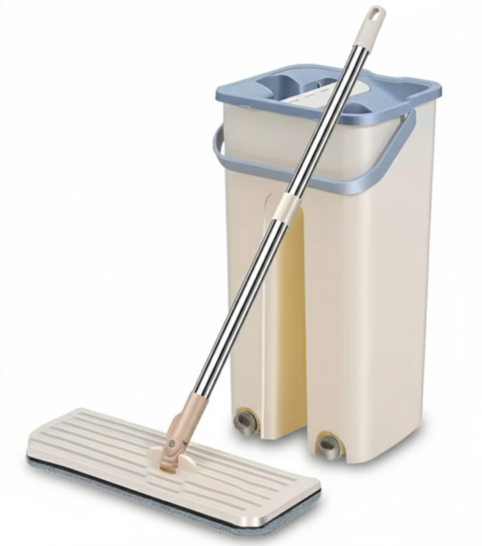 Mopa con cubo escurridor