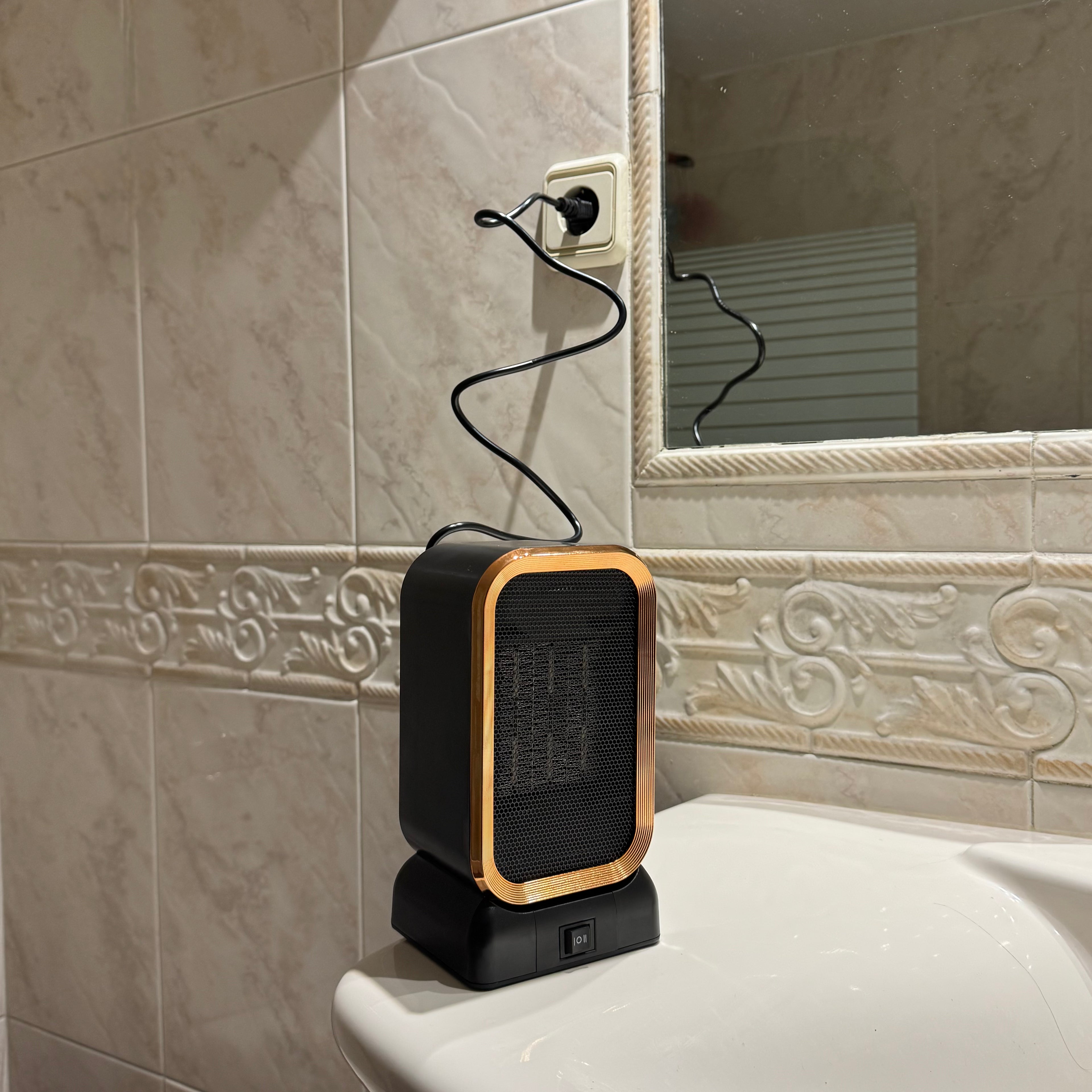 Calefactor eléctrico cuadrado 1000W